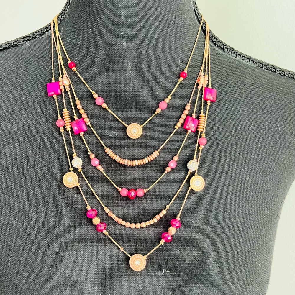 Multi-Strand Necklace - Picture 3 of 8